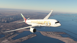 iniBuilds A350-900 Emirates "Year of the Fiftieth" | A6-EXD | Fictional thumbnail 5