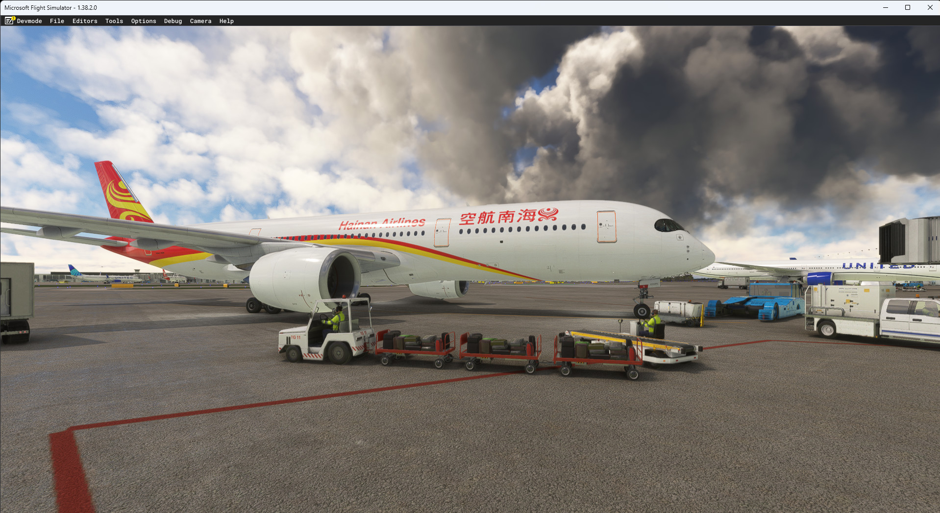 iniBuilds A350-900 Hainan Airlines B-1069 - Image 1