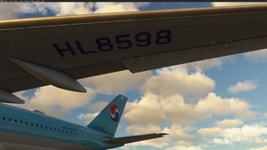 iniBuilds A350-900 Korean Air [w/Cabin]  HL8597 & HL8598 Livery  thumbnail 12