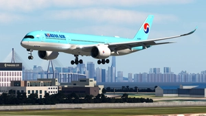 iniBuilds A350-900 Korean Air [w/Cabin]  HL8597 & HL8598 Livery  thumbnail 2