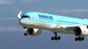 iniBuilds A350-900 Korean Air [w/Cabin]  HL8597 & HL8598 Livery  thumbnail 1