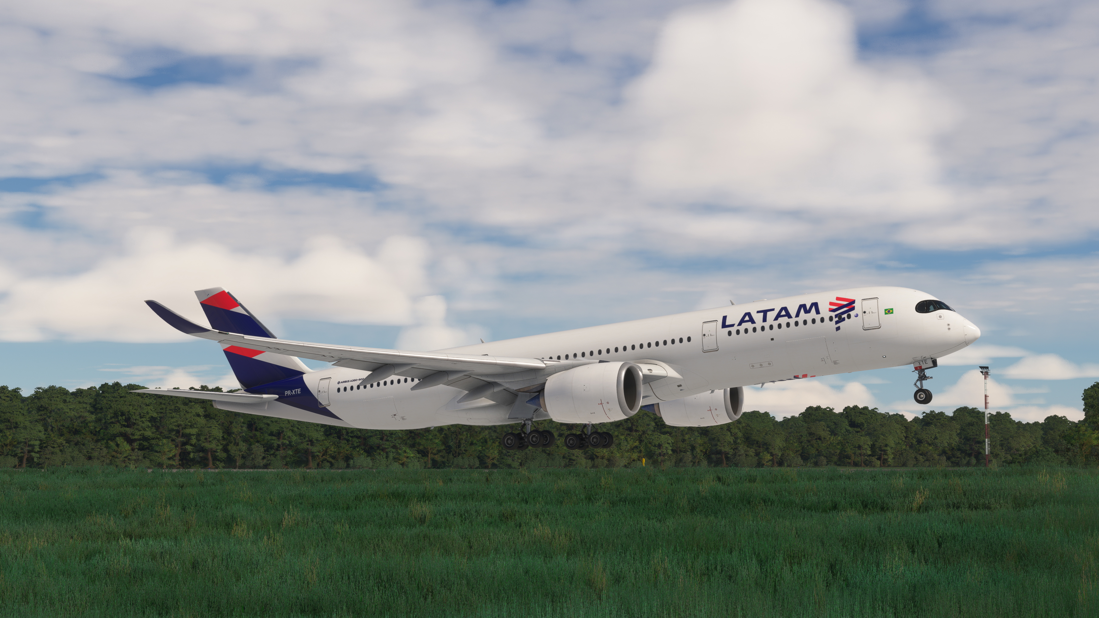 iniBuilds A350-900 LATAM Brasil | PR-XTE - Image 1
