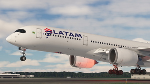 iniBuilds A350-900 LATAM Brasil | PR-XTE thumbnail 2