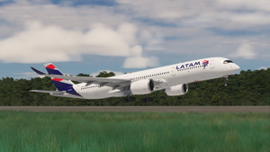iniBuilds A350-900 LATAM Brasil | PR-XTF thumbnail 1