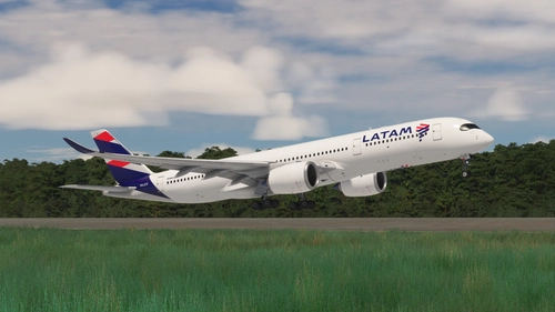 iniBuilds A350-900 LATAM Brasil | PR-XTF