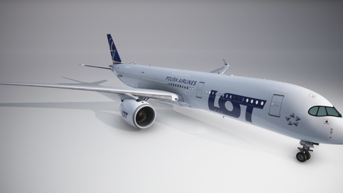 inibuilds A350-900 LOT Polish airlines