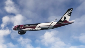 iniBuilds A350-900 | Qatar Airways A7-AML | Formula 1 Partner | Fictional | Requested thumbnail 7