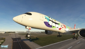 inibuilds A350-900 SiChuan Airlines 四川航空 B-32G2 熊猫之旅彩绘 4K |PACK thumbnail 2