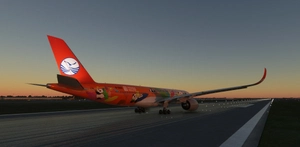 inibuilds A350-900 SiChuan Airlines 四川航空 B-306N 熊猫之旅彩绘 4K thumbnail 6
