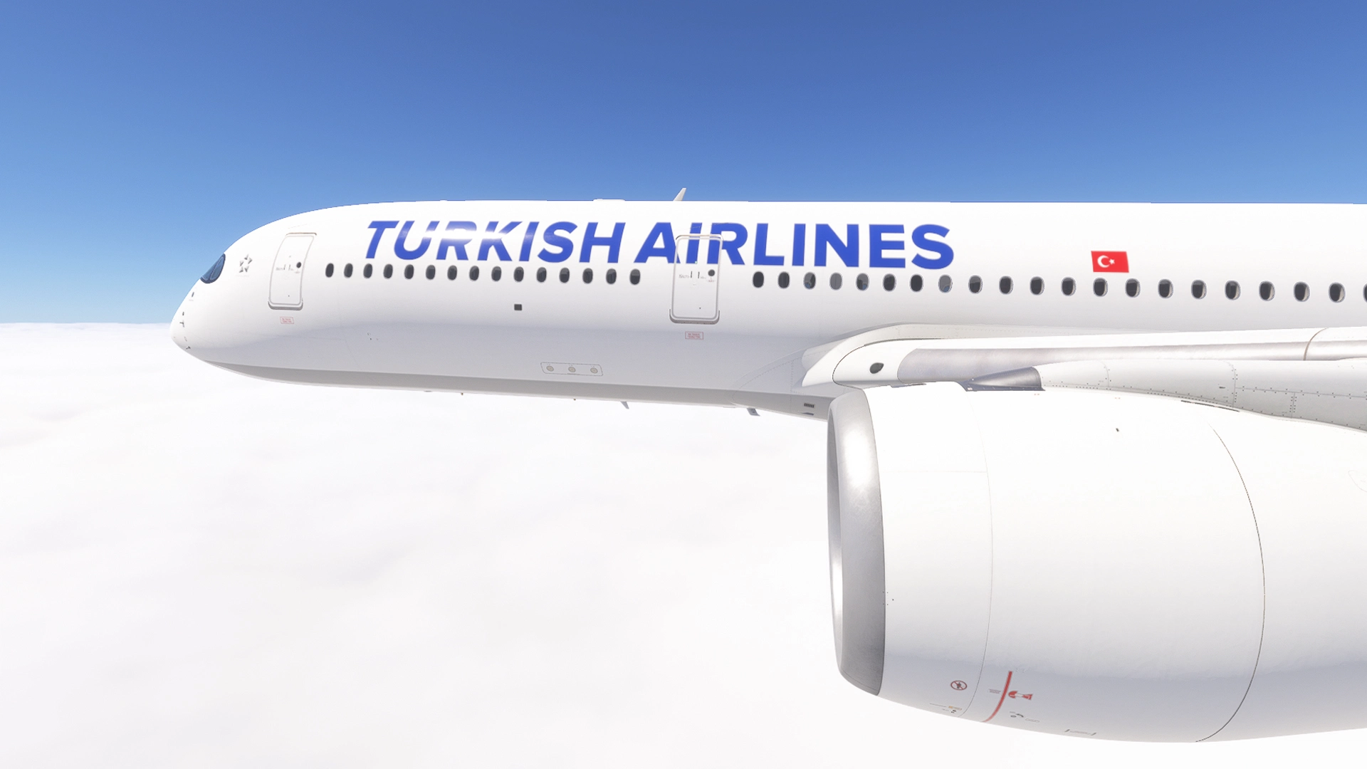 iniBuilds A350-900 w/ cabin Turkish Airlines complete fleet (regular + 400th aircraft) [8K][4K] - Image 1
