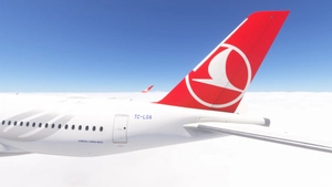 iniBuilds A350-900 w/ cabin Turkish Airlines complete fleet (regular + 400th aircraft) [8K][4K] thumbnail 2