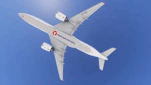iniBuilds A350-900 w/ cabin Turkish Airlines complete fleet (regular + 400th aircraft) [8K][4K] thumbnail 4