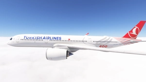 iniBuilds A350-900 w/ cabin Turkish Airlines complete fleet (regular + 400th aircraft) [8K][4K] thumbnail 6
