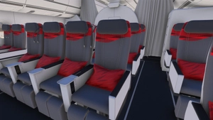 iniBuilds A350-900 w/ cabin Turkish Airlines complete fleet (regular + 400th aircraft) [8K][4K] thumbnail 10
