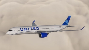 iniBuilds A350-900 United Airlines | N12021 | Fictional thumbnail 3