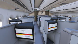 iniBuilds A350-900 w/ cabin German Luftwaffe complete Fleet[8K][4K] thumbnail 7
