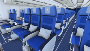iniBuilds A350-900 w/ cabin Lufthansa complete new design fleet [8K][4K] thumbnail 10