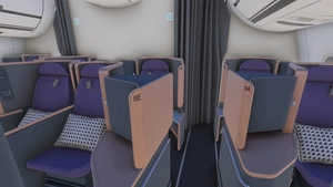 iniBuilds A350-900 w/ cabin Singapore Airlines complete fleet (regular + 10000th aircraft) [8K][4K] thumbnail 8