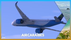 Inibuilds A350 | Air Caraïbes A359 FleetPack w/Cabin [8K]  thumbnail 2