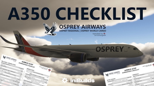 iniBuilds A350 Checklist - Osprey Airways thumbnail 3