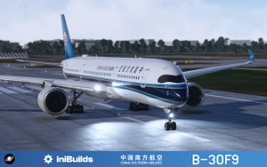 iniBuilds A350 China Southern 中国南方航空 B-30F9 thumbnail 6