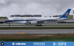 iniBuilds A350 China Southern 中国南方航空 B-30F9 thumbnail 8