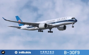 iniBuilds A350 China Southern 中国南方航空 B-30F9 thumbnail 4