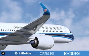 iniBuilds A350 China Southern 中国南方航空 B-30F9 thumbnail 3