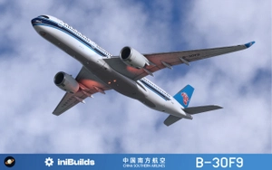 iniBuilds A350 China Southern 中国南方航空 B-30F9 thumbnail 9