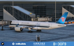 iniBuilds A350 China Southern 中国南方航空 B-30F9 thumbnail 2