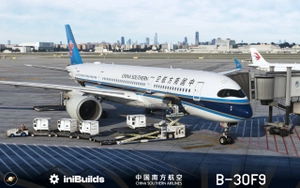 iniBuilds A350 China Southern 中国南方航空 B-30F9 thumbnail 1