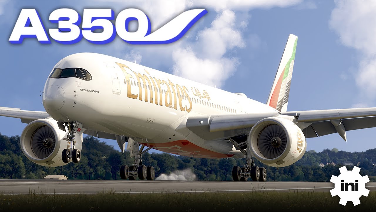 iniBuilds A350 downgraded textures (FPS Booster) - MSFS Add-on ...