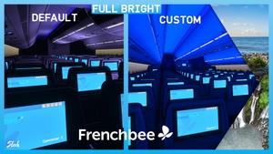 Inibuilds A350 | French Bee A359 FleetPack w/Cabin [8K]  thumbnail 7