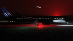 iniBuilds A350 Realistic Beacon and Strobes (Fixed Orange Beacon) thumbnail 3