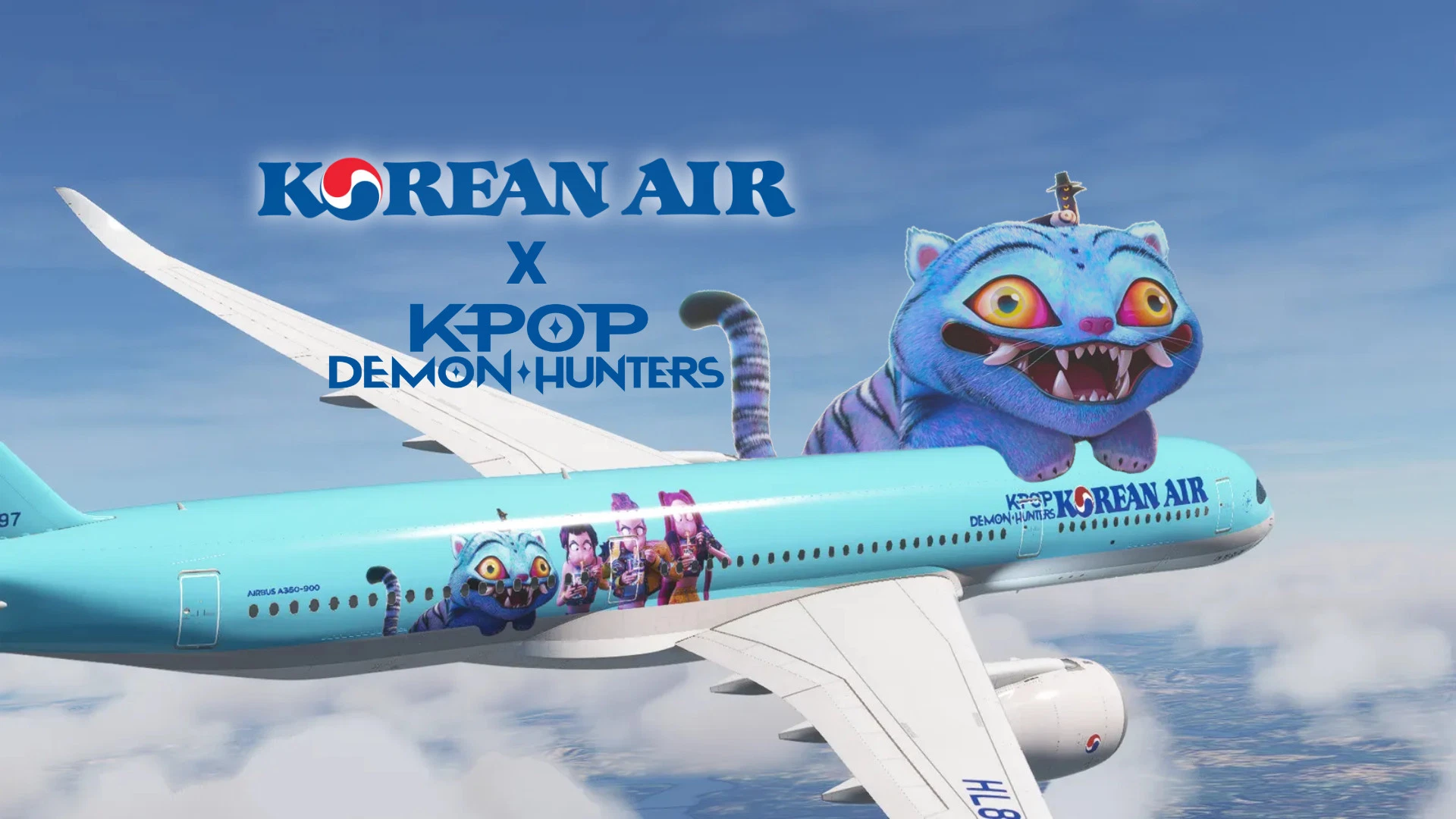 iniBuilds A359 Korean Air KPop-Demon-Hunters - Aircraft Liveries