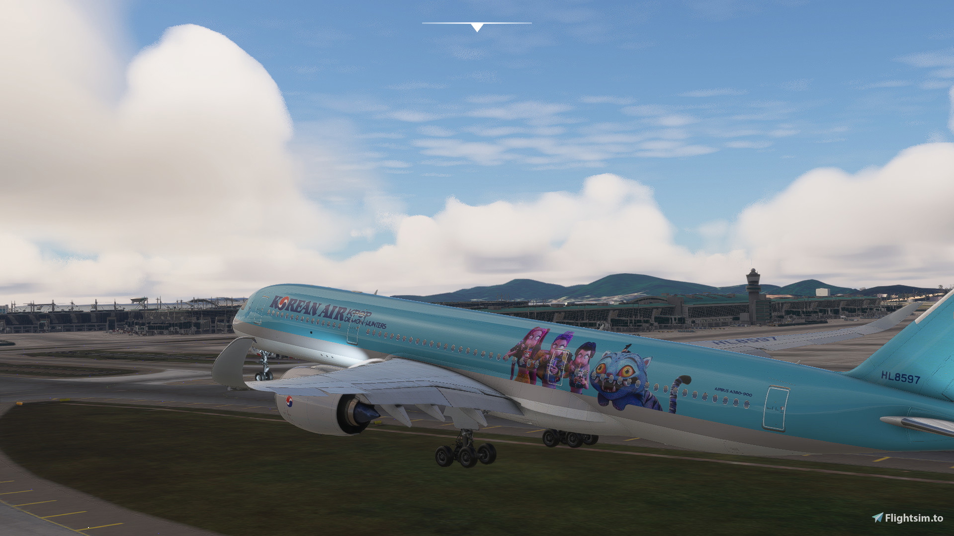 iniBuilds A359 Korean Air KPop-Demon-Hunters - Aircraft Liveries
