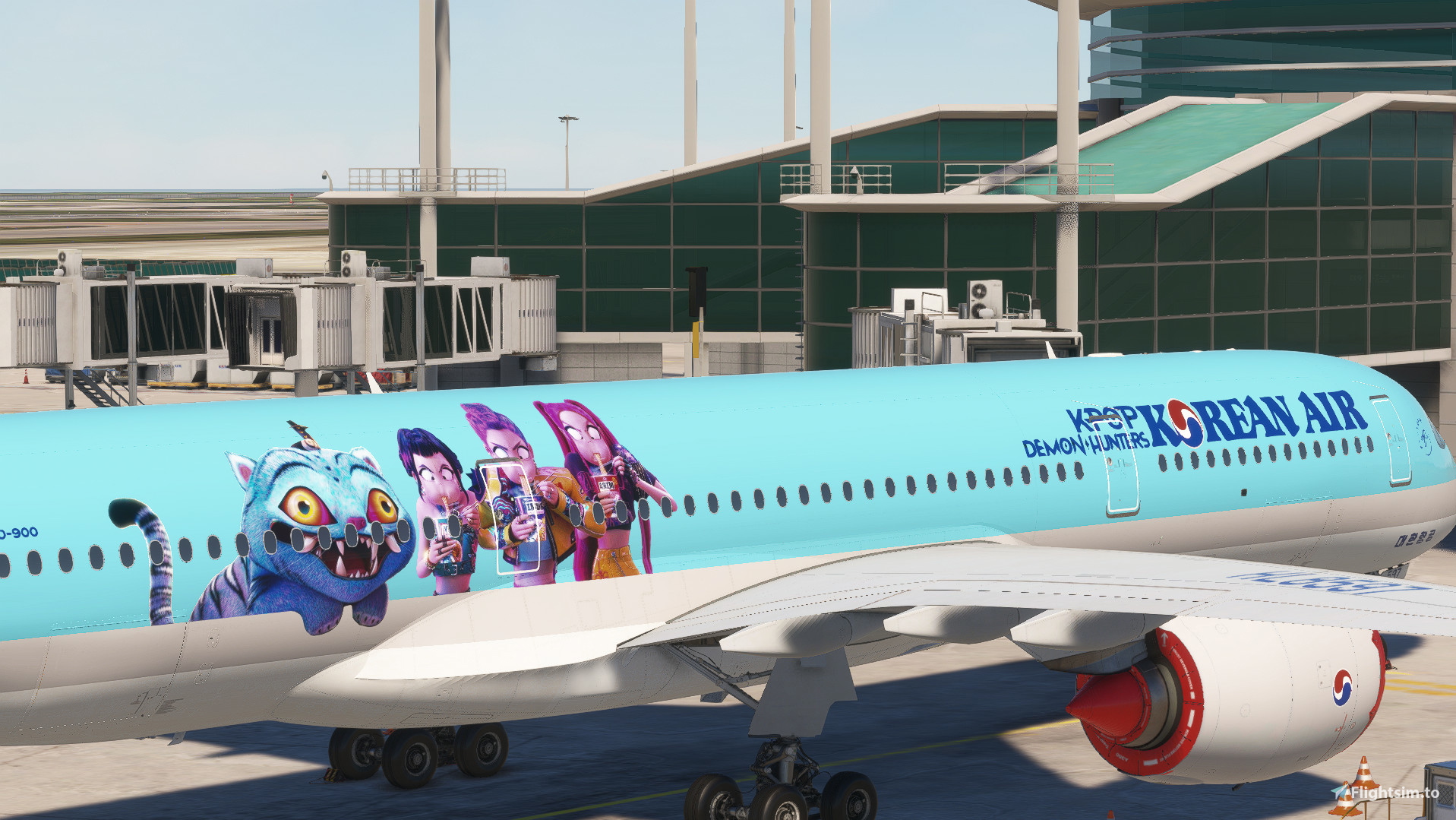 iniBuilds A359 Korean Air KPop-Demon-Hunters - Aircraft Liveries