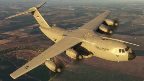 Inibuilds A400M | Indonesian Air Force TNI-AU | A-4001