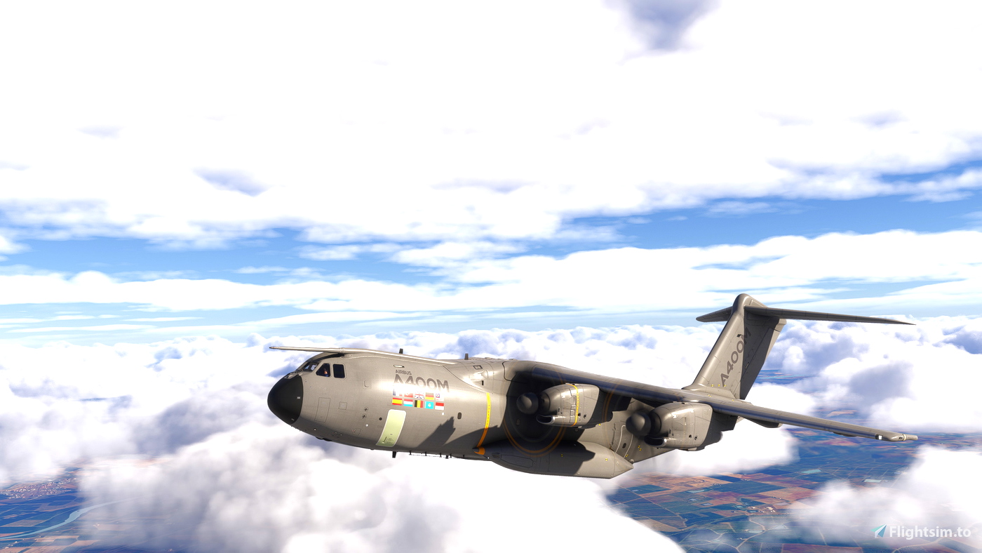 Inibuilds A400M Airbus Defence & Space EC-406 circa 2024 对于 Microsoft ...