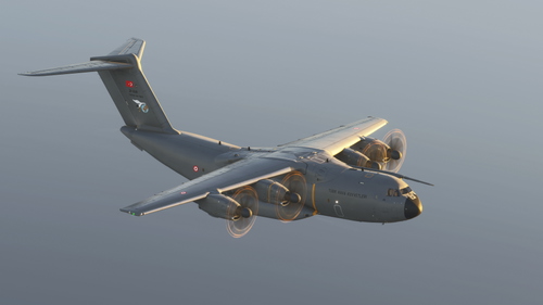 inibuilds A400M Atlas-221. Filo "ESEN" TUAF (8K)