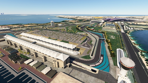 Inibuilds Abu Dhabi Racetrack/YAS Marina Circuit Fix