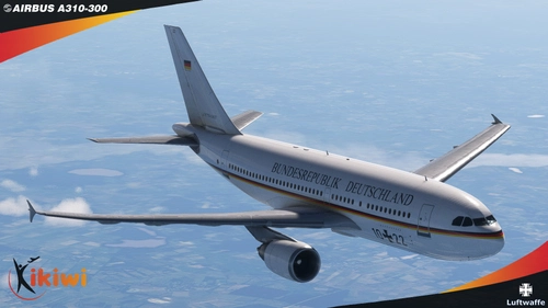 iniBuilds Airbus A310-300 German Air Force 10+22