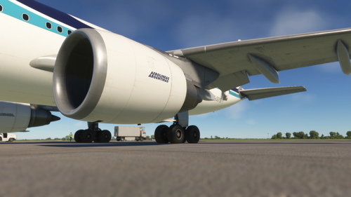 Inibuilds Airbus A310 Aerolineas Argentinas F-OGYS  1990 livery