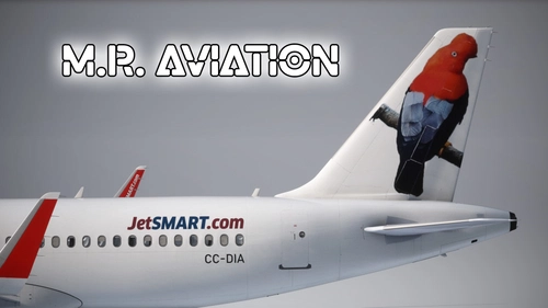 Inibuilds Airbus A320neo V2 JetSMART CC-DIA (Gallito de las Rocas)