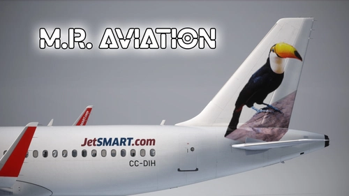 Inibuilds Airbus A320neo V2 JetSMART Argentina CC-DIH (Tucan Toco)
