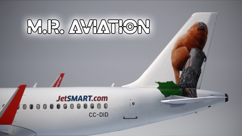 Inibuilds Airbus A320neo V2 JetSMART CC-DID  (Tití León Dorado)