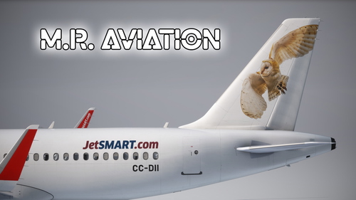 Inibuilds Airbus A320neo V2 JetSMART CC-DII (Lechuza de Campanario)