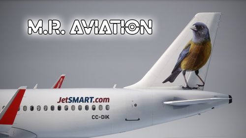 Inibuilds Airbus A320neo V2 JetSMART CC-DIK (Cometocino Patagónico)