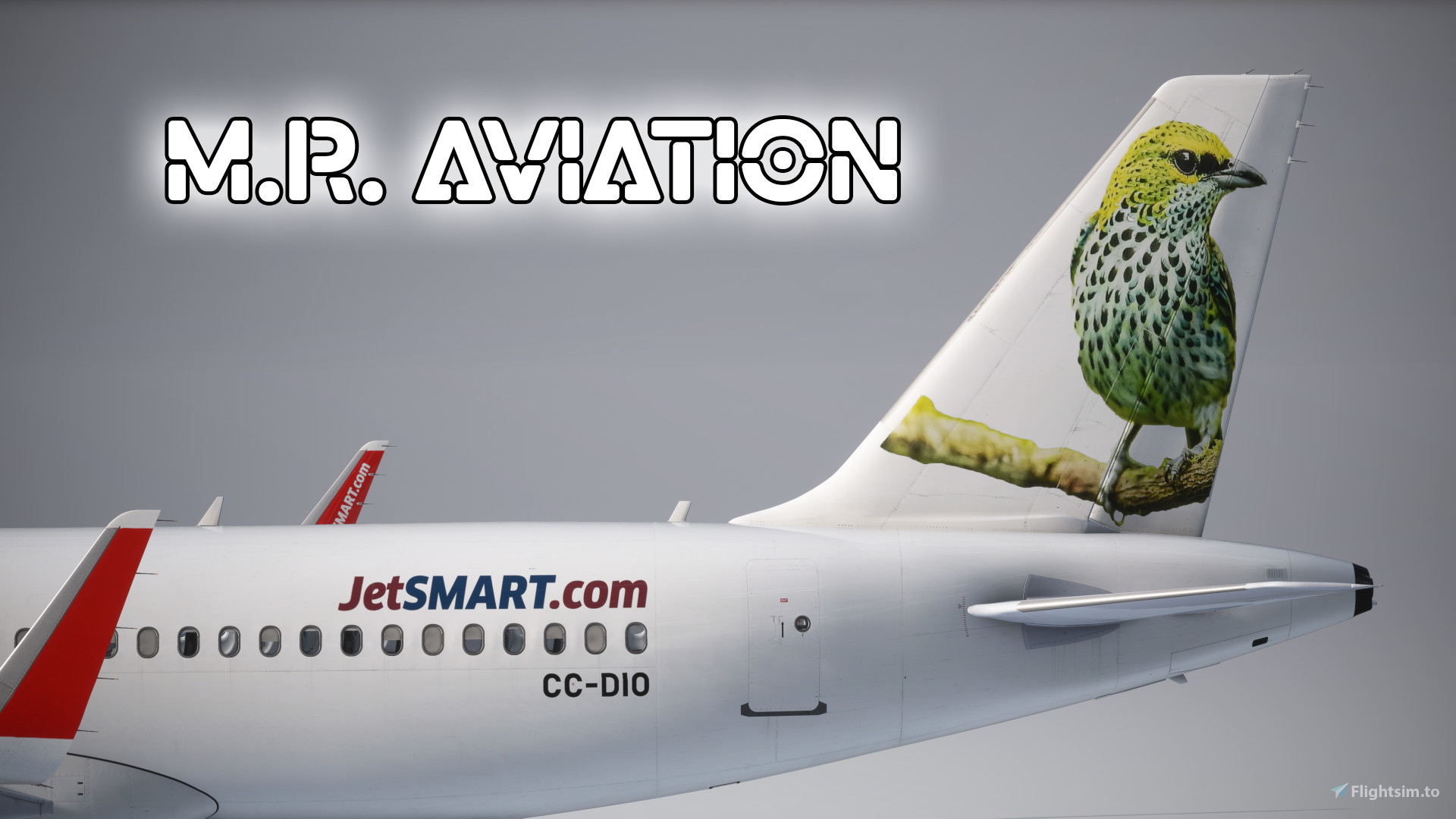 Inibuilds Airbus A320neo V2 JetSMART CC-DIO (Tangara Pecosa) for