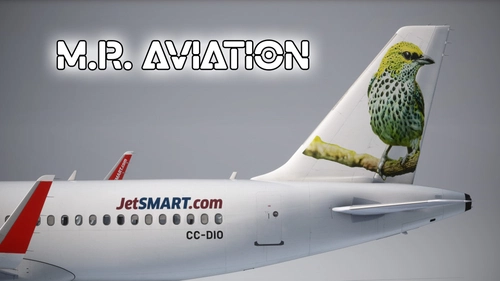 Inibuilds Airbus A320neo V2 JetSMART CC-DIO (Tangara Pecosa)